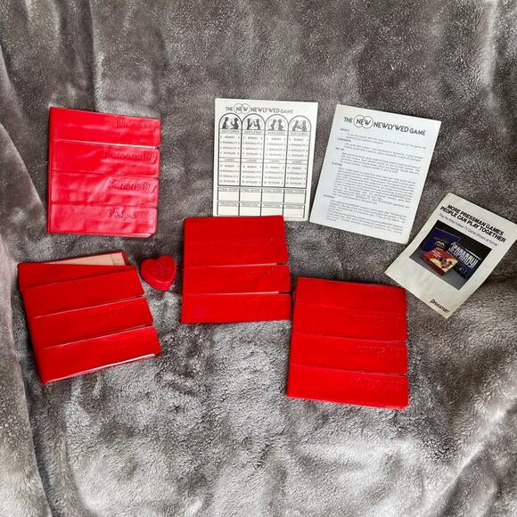 Vintage The Newlywed Board Game 1986 Replacement Pieces NO Pencils or Erasers - Picture 2 of 13